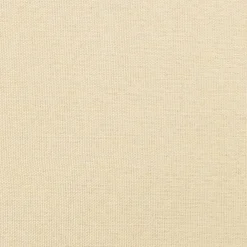 vidaXL Voetenbank 45x29,5x35 cm stof en kunstleer crèmekleurig