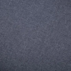 vidaXL Voetenbank 73x43x42 cm stoffen bekleding donkergrijs