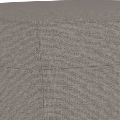 vidaXL Voetenbank 60x50x41 cm stof taupe