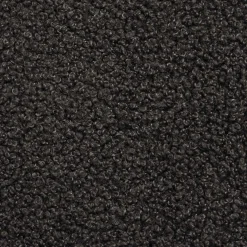 vidaXL Voetenbank Zwart 55 x 35 x 41 cm Bouclé