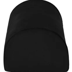 vidaXL Voetensteun Kussen 42 x 18 x 13 cm Stevig PU Schuim Zwart
