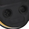 vidaXL Voetpomp 26x18 cm PP en PE grijs en geel