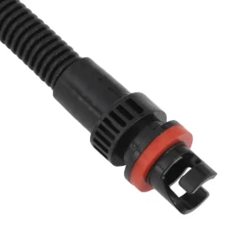 vidaXL Voetpomp 26x18 cm PP en PE grijs en geel
