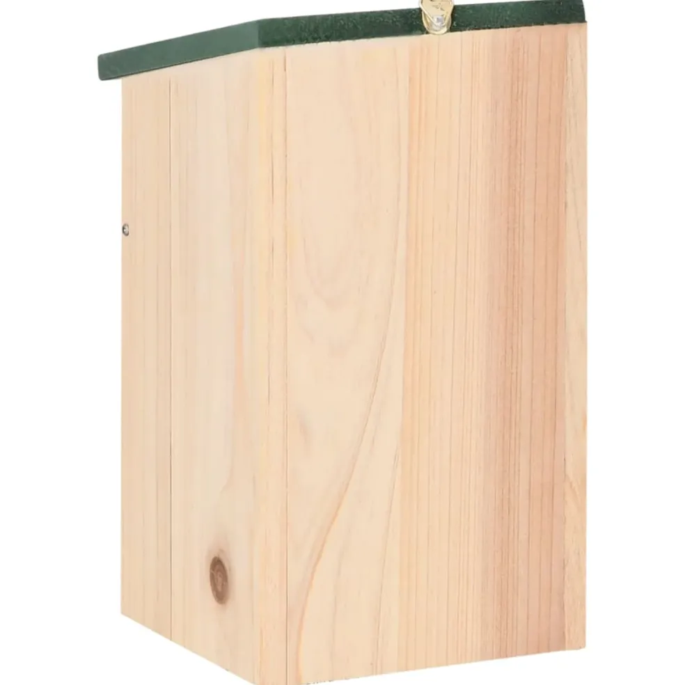 vidaXL Vogelhuisjes 4 st 12x12x22 cm hout