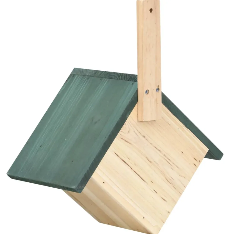 vidaXL Vogelhuisjes 4 st 24x16x30 cm vurenhout