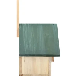 vidaXL Vogelhuisjes 4 st 24x16x30 cm vurenhout