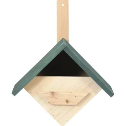 vidaXL Vogelhuisjes 4 st 24x16x30 cm vurenhout