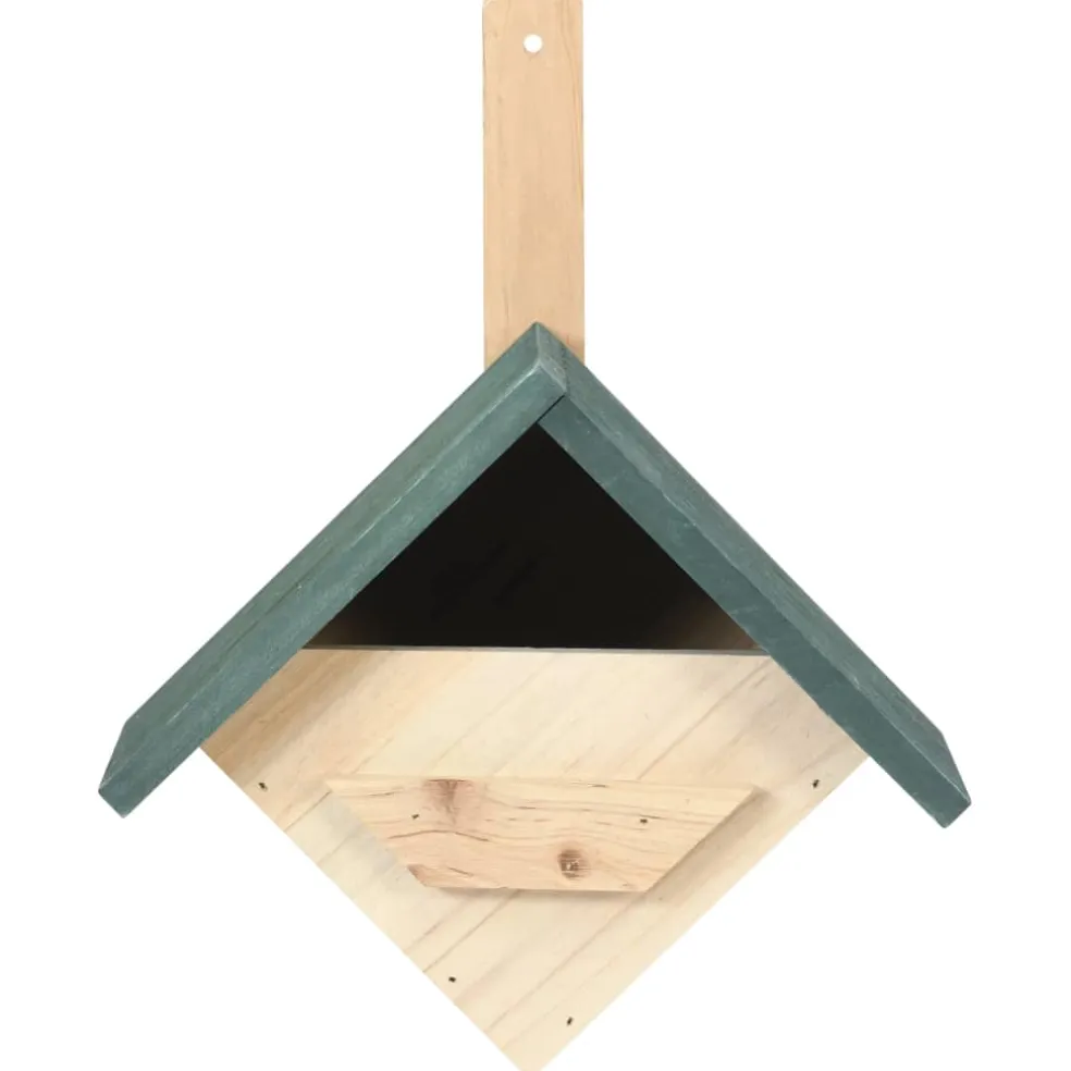 vidaXL Vogelhuisjes 4 st 24x16x30 cm vurenhout