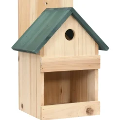 vidaXL Vogelhuisjes 4 st 23x19x33 cm vurenhout