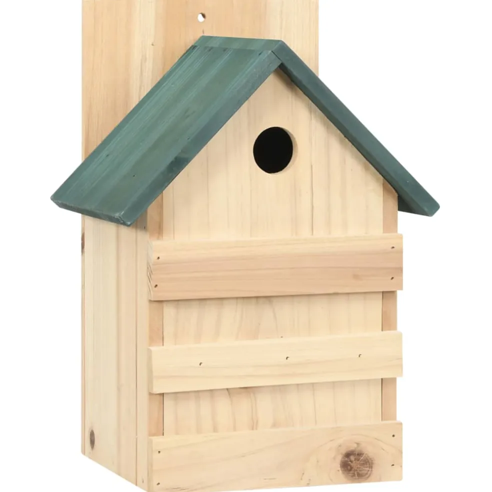 vidaXL Vogelhuisjes 4 st 23x19x33 cm vurenhout