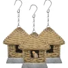 vidaXL Vogelhuizen 3 st wicker