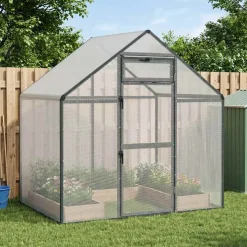 vidaXL Vogelkooi Antracietkleurig 181,5 x 112,5 x 173,5 cm