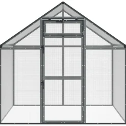 vidaXL Vogelkooi Antracietkleurig 181,5 x 112,5 x 173,5 cm