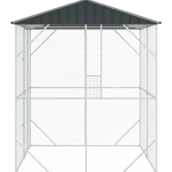 vidaXL Vogelkooi Antraciet 215 x 208 x 247 cm