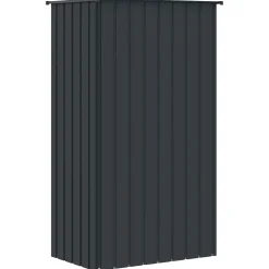vidaXL Vogelkooi 115x78x200 cm gegalvaniseerd staal antracietkleur