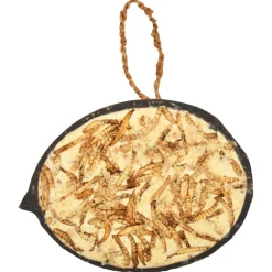 vidaXL Vogelvoer gevulde halve kokosnoten 10 st 290 g