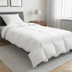 vidaXL Vol jaar dekbed Wit 135 x 200 cm Bamboevezel