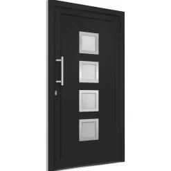vidaXL Voordeur 98x190 cm antraciet