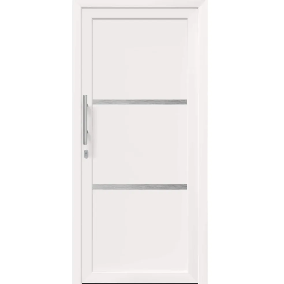 vidaXL Voordeur 88 x 200 cm PVC Wit