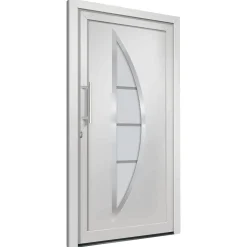 vidaXL Voordeur 88x200 cm wit