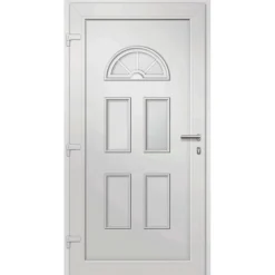 vidaXL Voordeur 88x190 cm wit
