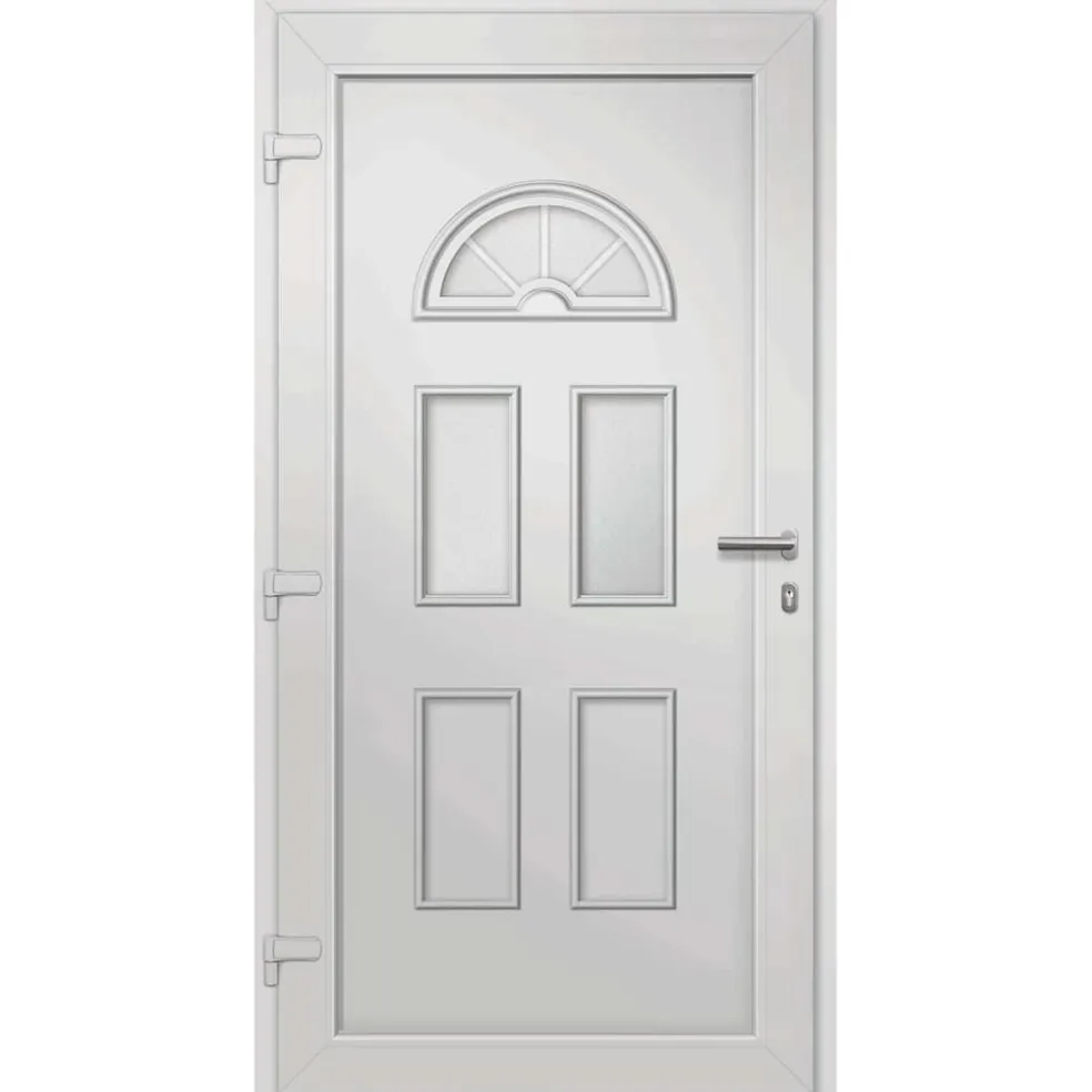 vidaXL Voordeur 88x190 cm wit