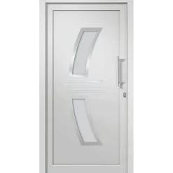 vidaXL Voordeur 88x200 cm wit