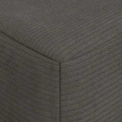 vidaXL Vouwbare Bankbed Donkergrijs 60 x 70 x 41 cm Stof