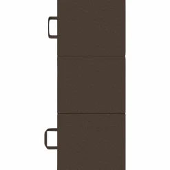 vidaXL Vouwbare Bankbed 75 x 63 x 45 cm Taupe