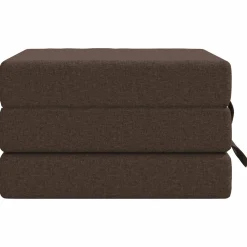 vidaXL Vouwbare Bankbed 75 x 63 x 45 cm Taupe