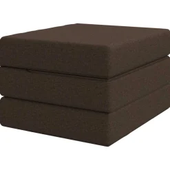 vidaXL Vouwbare Bankbed 75 x 63 x 45 cm Taupe