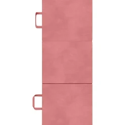 vidaXL Vouwbare Bankbed 75 x 63 x 45 cm Roze