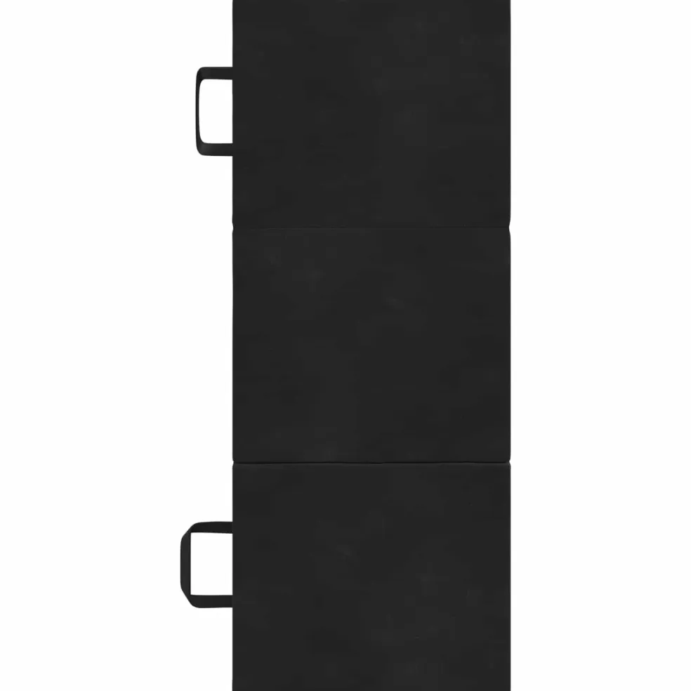 vidaXL Vouwbare Bankbed 75 x 63 x 45 cm Zwart