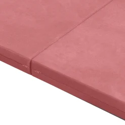 vidaXL Vouwbare Bankbed 140 x 67 x 15 cm Lichtgrijs