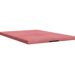 vidaXL Vouwbare Bankbed 140 x 67 x 15 cm Lichtgrijs