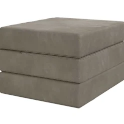 vidaXL Vouwbare Bankbed 75 x 63 x 45 cm Lichtgrijs