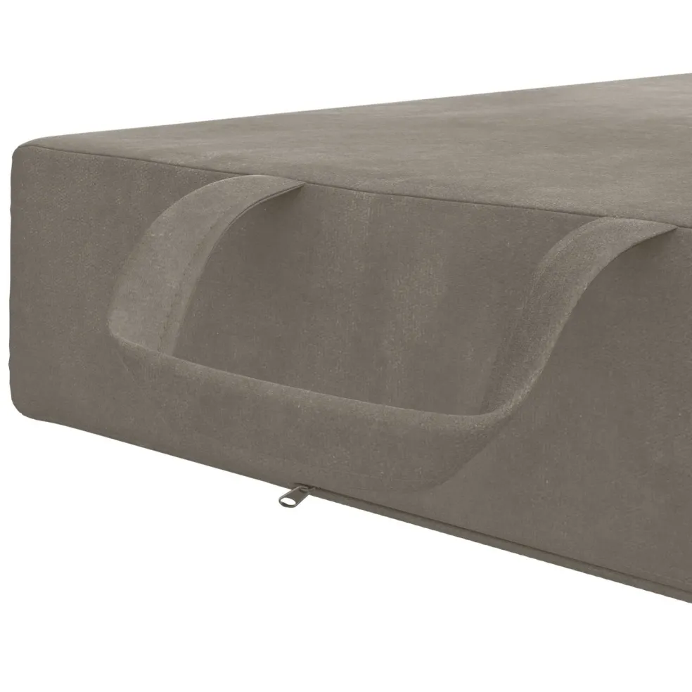 vidaXL Vouwbare Bankbed 75 x 63 x 45 cm Blauw
