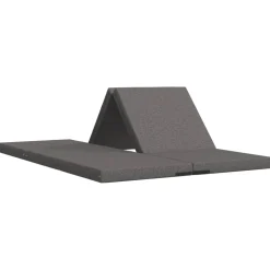 vidaXL Vouwbare Bankbed 140 x 67 x 15 cm Lichtgrijs