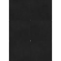 vidaXL Vouwbare Bankbed 140 x 67 x 15 cm Zwart