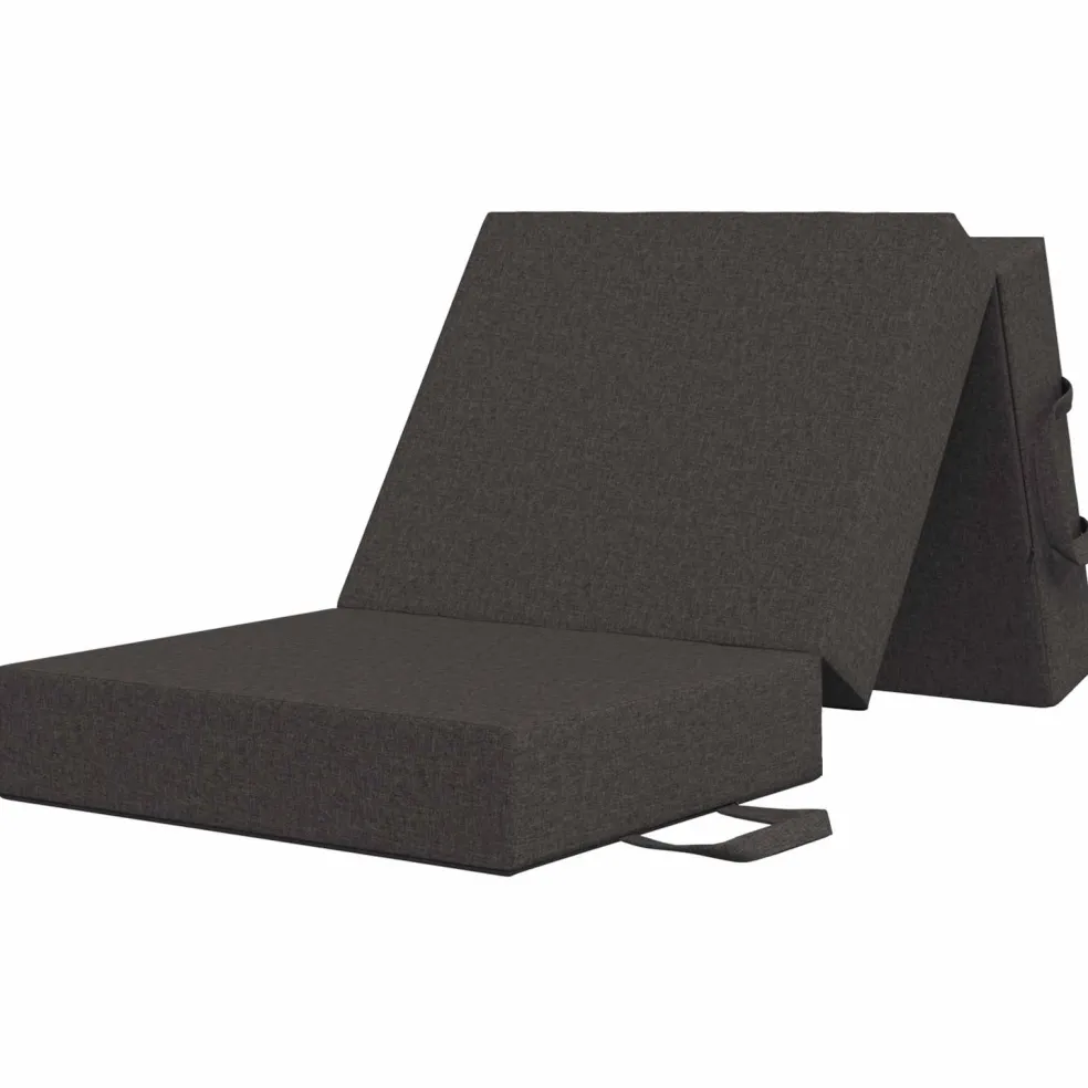 vidaXL Vouwbare Bankbed 75 x 63 x 45 cm Donkergroen