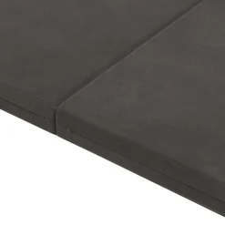 vidaXL Vouwbare Bankbed 140 x 67 x 15 cm Donkergrijs