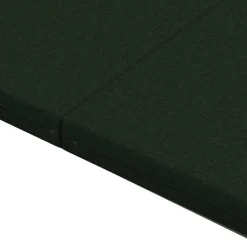 vidaXL Vouwbare Bankbed 140 x 67 x 15 cm Donkergroen