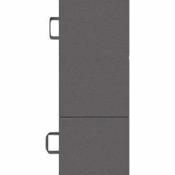 vidaXL Vouwbare Bankbed 75 x 63 x 45 cm Lichtgrijs