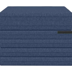 vidaXL Vouwbare Bankbed 140 x 67 x 15 cm Taupe