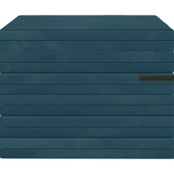 vidaXL Vouwbare Bankbed 140 x 67 x 15 cm Blauw