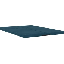vidaXL Vouwbare Bankbed 140 x 67 x 15 cm Blauw