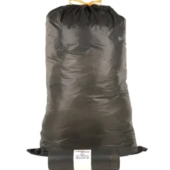 vidaXL Vuilniszakken met trekkoorden 250 st 120 l zwart