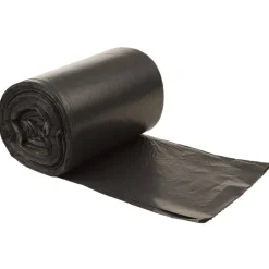 vidaXL Vuilniszakken 250 st 60 l zwart