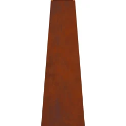 vidaXL Vuurkom Roestkleurig 50 x 35 x 100 cm weervast staal