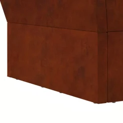 vidaXL Vuurkom Roestkleurig 40 x 40 x 35 cm weervast staal